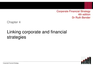 Corporate Financial Strategies for Value Maximization