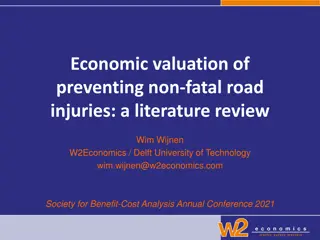 Economic Valuation of Preventing Non-Fatal Road Injuries: Literature Review