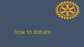 Ways to Donate and Support The Rotary Foundation