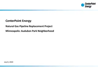 CenterPoint Energy Natural Gas Pipeline Replacement Project in Minneapolis
