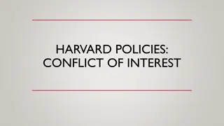 Harvard Policies on Conflict of Interest