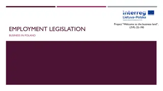 Employment Legislation and Payroll Administration in Poland
