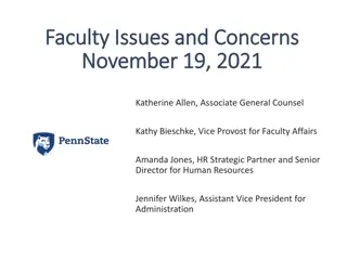 Faculty Affairs: Recruitment, Policies, and Success