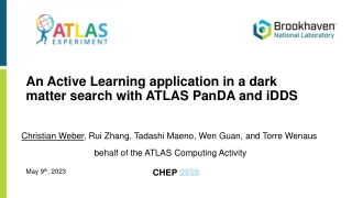 Dark Matter Search with ATLAS: Active Learning Application