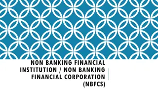The Role of Non-Banking Financial Institutions (NBFIs)