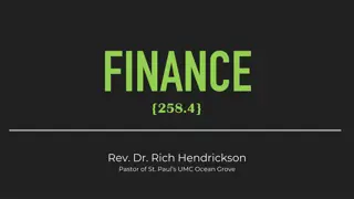 Financial Management Responsibilities of Committee on Finance in a Church Setting