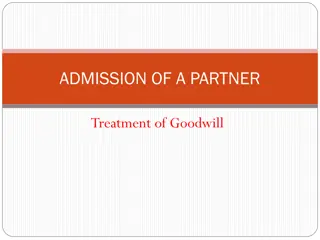 Partnership Firm Goodwill Valuation Methods and Accounting Treatment