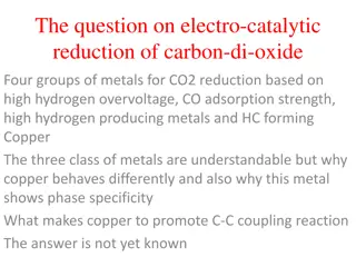 Insights on Copper Behavior and C-C Coupling in CO2 Reduction