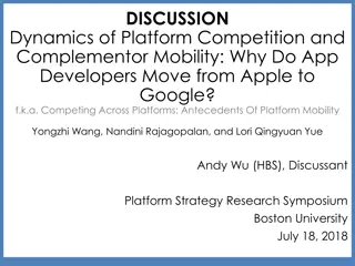 App Developer Mobility Between Apple and Google Platforms