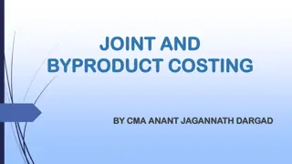 Treatment of Joint and By-Product Costing in Cost Accounting