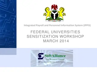 IPPIS: Federal Universities Sensitization Workshop Overview