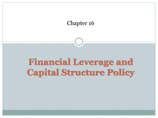 Financial Leverage and Capital Structure Policy