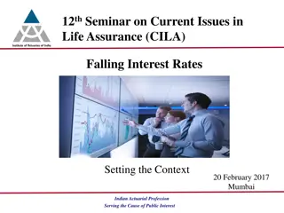 CILA Seminar on Falling Interest Rates in Life Assurance - Mumbai 2017