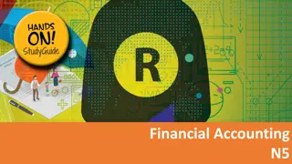 Financial Accounting for Partnerships and Branches