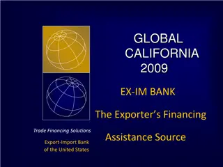 Export-Import Bank of the United States - Financing Solutions and Assistance