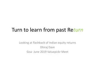 Analyzing Indian Equity Returns: A Flashback to Historical Data