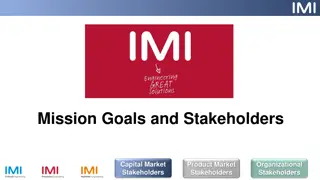 Stakeholders and Organizational Relationships
