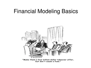 Financial Modeling Basics and Applications in Problem Solving