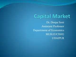 Role of Capital Market in Economic Development