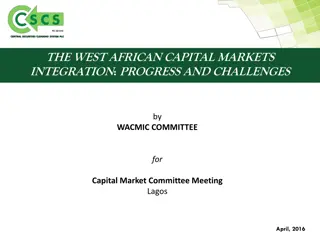 West African Capital Markets Integration: Progress and Challenges Revealed