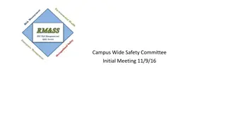 Campus-Wide Safety Committee Meeting: Risk Management and Evaluation