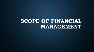 Effective Financial Management: Traditional vs. Modern Approaches