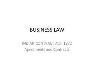 Indian Contract Act 1872: Essential Elements and Classification