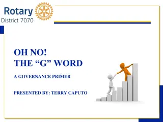 Governance in a Rotary Context