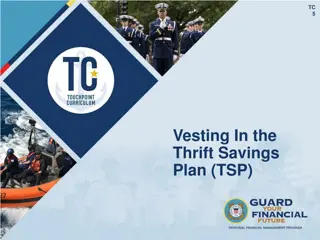 Vesting in the Thrift Savings Plan (TSP)