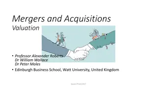 Merging and Acquisitions Valuation Insights