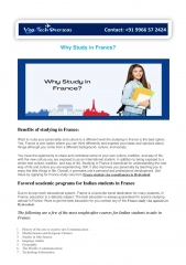 Why study in France