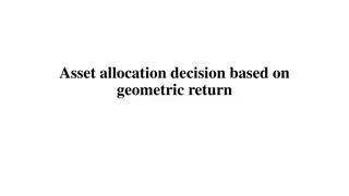 Asset Allocation Decision Based on Geometric Returns