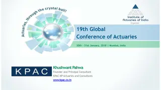 Changing Landscape of Employee Benefits in Global Actuaries Conference Mumbai