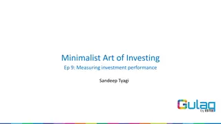 Measuring Investment Performance and Creating Savings Pools