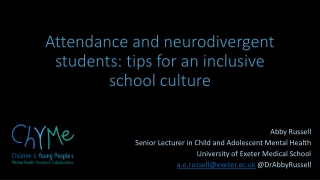 Creating an Inclusive School Culture for Neurodivergent Students: Tips for Improved Attendance