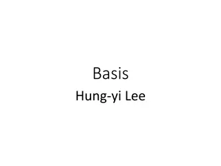 Basis and Properties in Linear Algebra