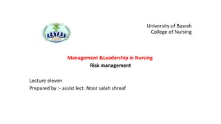 Effective Risk Management Strategies for Organizations