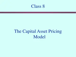 The Capital Asset Pricing Model