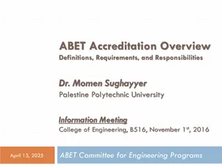 ABET Accreditation and Its Importance in Engineering Education