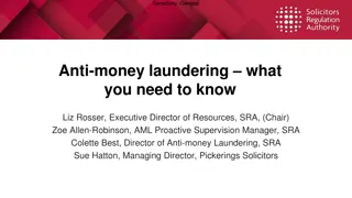 Anti-money Laundering Insights and Trends
