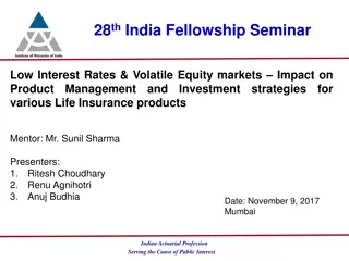 Impact of Falling Interest Rates on Life Insurance Products in India