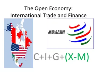 International Trade and Finance in the Open Economy