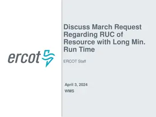 Reliability Unit Commitment (RUC) for Adequate Capacity in ERCOT