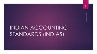 Overview of Indian Accounting Standards (IND AS)