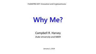 Innovation and Cryptoventures: Duke University Study by Campbell R. Harvey