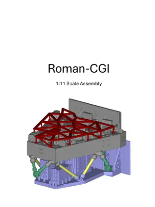 Roman CGI Scale Assembly and Strut Location Details