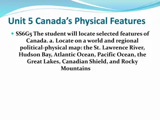 Discovering Canada's Diverse Physical Features