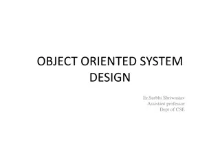 Object-Oriented System Design Principles