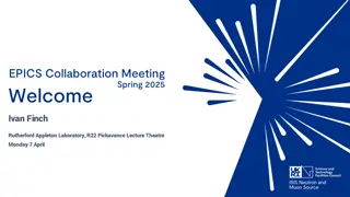 EPICS Collaboration Meeting Spring 2025 at Rutherford Appleton Laboratory