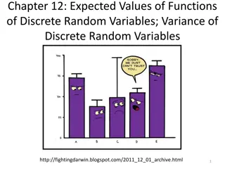 Expected Values and Variance in Discrete Random Variables